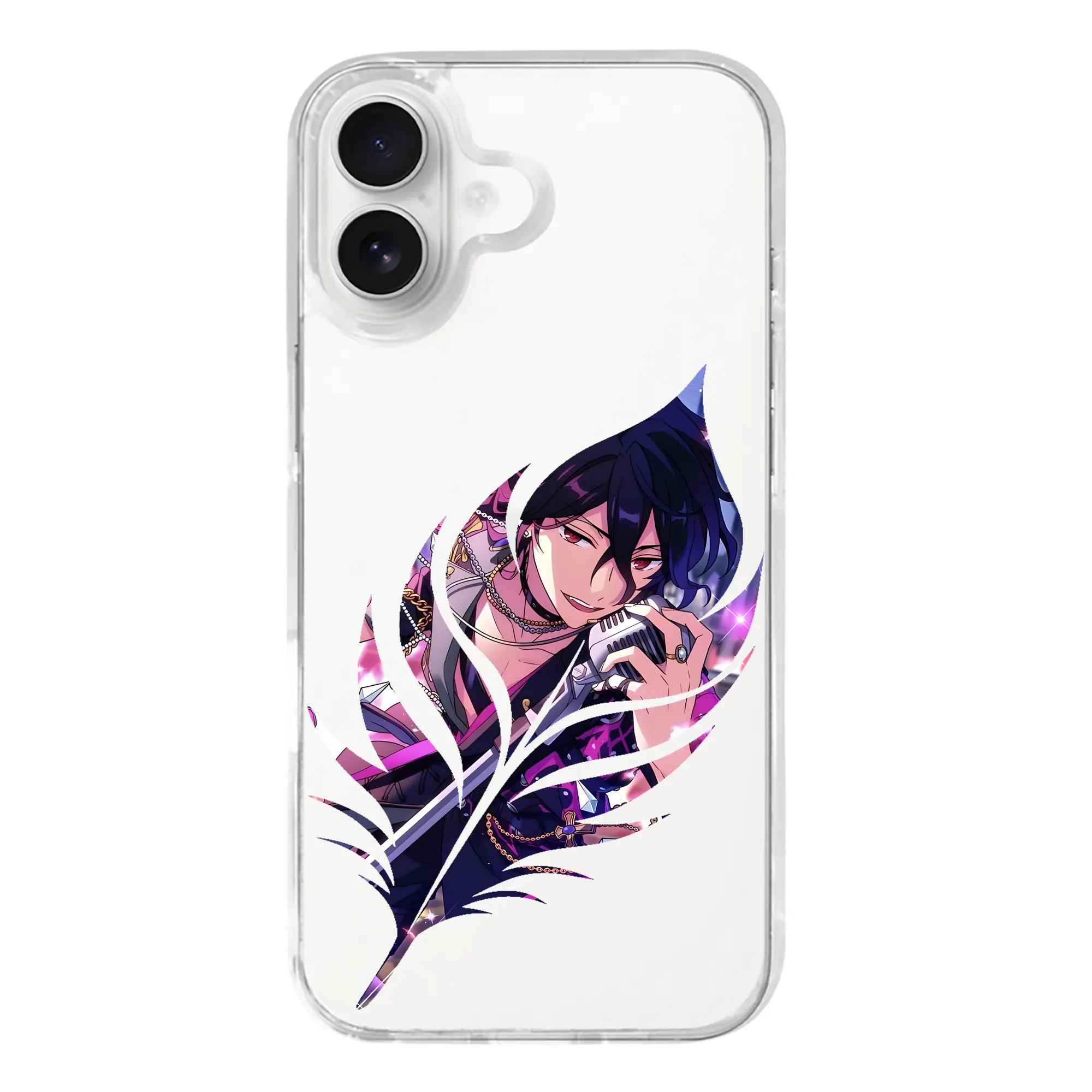 あんさん ぶる グッズ UNDEAD 朔間零 - iPhone 17シリーズ 透明スマホケース – 薄型・耐衝撃・精密フィット保護カバー